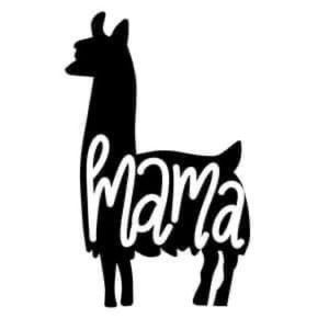 Mama Lama Decal
